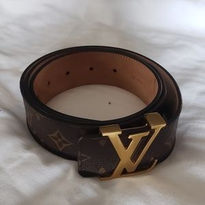 Authentic Louis Vuitton Monogram Belt 100mm 36-38"